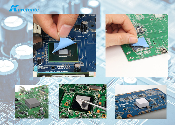 导热硅胶片应用